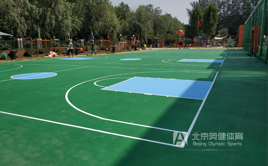 pu塑胶篮球场和硅pu塑胶篮球场地面鉴别方法