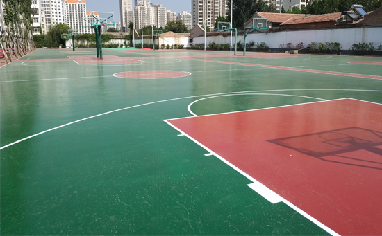 硅pu球场面层脱层解决方案