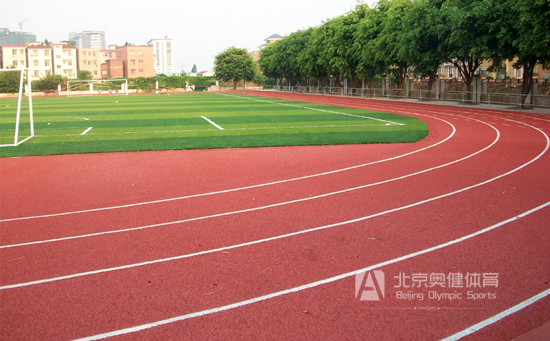 学校混合型塑胶跑道